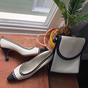 Vintage Bruno Magali Kitten Pumps